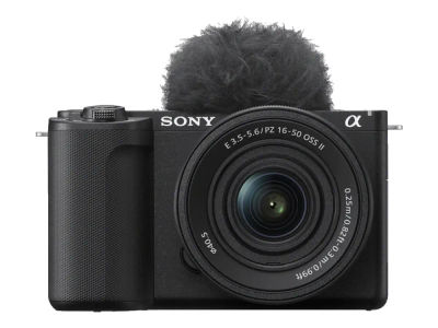 Sony a ZV-E10 II - Digitalkamera - spegellöst - 26.0 MP - 4 K / 60 fps - 3.1x optisk zoom E PZ 16-50mm OSS ll-objektiv - Wi-Fi, Bluetooth - svart