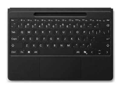Microsoft Surface Pro Flex Keyboard - Tastatur - med akselerometer, styrepute, lagrings- og ladebakke for Surface Slim Pen 2 - trådløs - Bluetooth ...