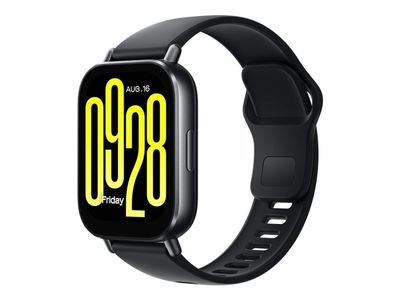 Xiaomi Redmi Watch 5 Active - Smartklokke med stropp - TPU - håndleddstørrelse: 135-205 mm - display 2" - Bluetooth - 30.6 g - midnatts sort