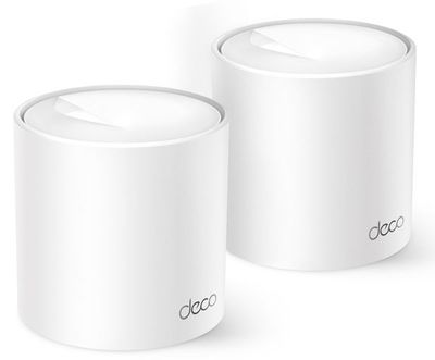 TP-Link Deco X1500, Hvit, Innvendig lys, Mesh system, Kraft indikator, Dobbelbånd (2.4 GHz / 5 GHz), Wi-Fi 6 (802.11ax)