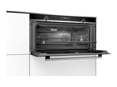 Siemens iQ500 VB558C0S0 - Ovn - innebygd - fordypning - bredde: 86 cm - dybde: 56 cm - høyde: 47.7 cm - med selvrens - Klasse A+ - rustfritt stål