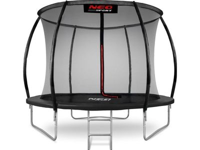 Neo-Sport profilert hage-trampoline 10 fot / 312 cm med indre nett