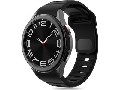 Armbånd Samsung Galaxy Watch 4 / 5 / 5 Pro / 6 / 7 / FE Tech-Protect silikon svart