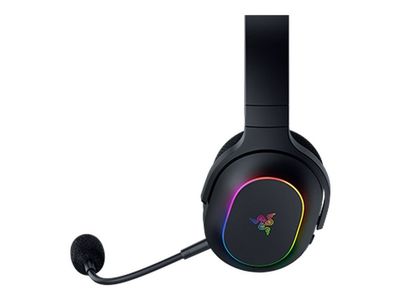 Razer Barracuda X Chroma - Headset - 7.1-kanals - fullstorlek - Bluetooth/radiofrekvens 2,4 GHz - trådlös - svart