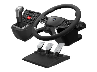 HORI Force Feedback Truck Control System - Sett for hjul, pedaler og girskiftehevarm - kablet - for PC