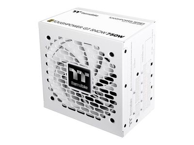 Thermaltake ToughPower GT 750W - Nätaggregat (intern) - ATX12V 3.1/ EPS12V - 80 PLUS Gold - AC 100-240 V - 750 Watt - aktive PFC - snö