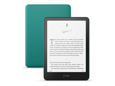 Amazon Kindle Paperwhite - 12. generasjon - eBook-leser - 16 GB - 7" monokrom Paperwhite - berøringsskjerm - Bluetooth, Wi-Fi - jade - Lockscreen A...