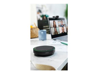 Jabra Speak2 75 MS - Høyttalende håndfri telefon - Bluetooth - trådløs - USB-A, USB-C - mørk grå - Certified for Microsoft Teams Rooms, Optimized f...