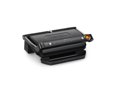 Tefal Optigrill+ XL GC727810, Svart, Metall, Rektangulær, Knapper, 800 cm², 400 x 200 mm