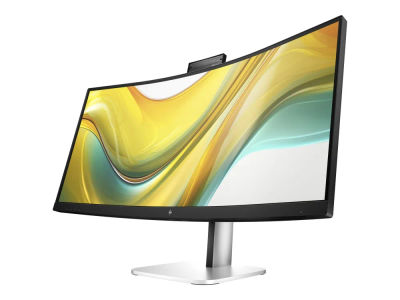 HP 534pm - Series 5 Pro - LED-skjerm - kurvet - 34" - 3440 x 1440 WQHD @ 100 Hz - VA - 400 cd/m² - 4000:1 - 5 ms - HDMI, DisplayPort, USB-C - kulls...