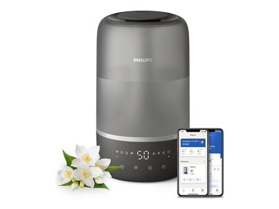 Philips Series 1000 HU1510 - Luftfukter - bordtopp - trekullgrå