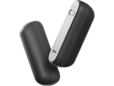 Ocoopa UT2s mini elektronisk håndvarmer 5200 mAh opptil 6 timer sort