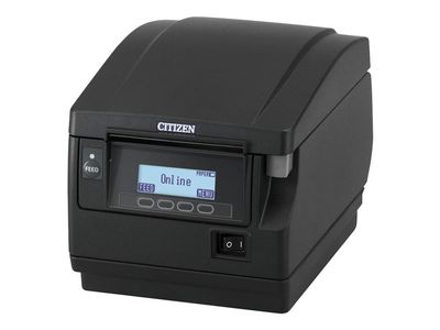 Citizen CT-S851III - Kvitteringsskriver - direktetermisk - Rull (8,25 cm) - 203 dpi - inntil 500 mm/sek - USB 2.0 - kutter - svart