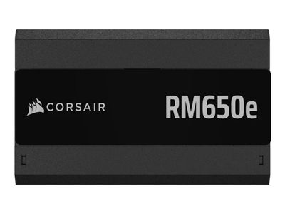 CORSAIR RMe Series RM650e - Nätaggregat (intern) - ATX 3.1 - 80 PLUS Gold - AC 100-240 V - 650 Watt - Europa