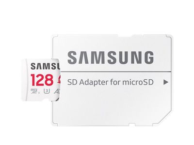 Samsung PRO Plus MB-MD128SA - Sonic the Hedgehog flashminnekort (microSDXC til SD-adapter inkludert) - 128 GB - A2 / Video Class V30 / UHS-I U3 - m...