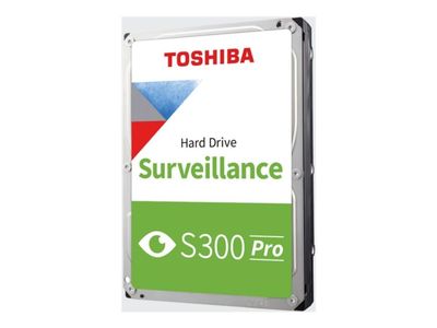 Toshiba S300 Pro MD10ADA10TV - Harddisk - Overvåking - 10 TB - intern - 3.5" - SATA 6Gb/s - 7200 rpm - buffer: 512 MB