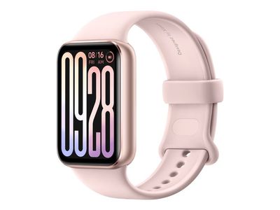 Xiaomi Smart Band 9 Pro - Aktivitetssporer med stropp - TPU - håndleddstørrelse: 135-205 mm - display 1.74" - Bluetooth - 24.5 g - rosagull