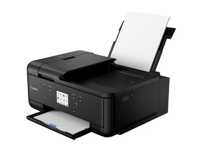 Canon PIXMA TR7650 - Multifunksjonsskriver - farge - ink-jet - A4 (210 x 297 mm), Legal (216 x 356 mm) (original) - A4/Legal (medie) - opp til 15 i...