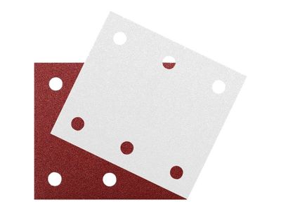 Makita - Slipearksett - for tre, metall, maling, ferniss, lacquer - 10 deler - rektangulær - grovkorn: 60, 240, 180, 100, 150 - 102 mm x 114 mm - f...