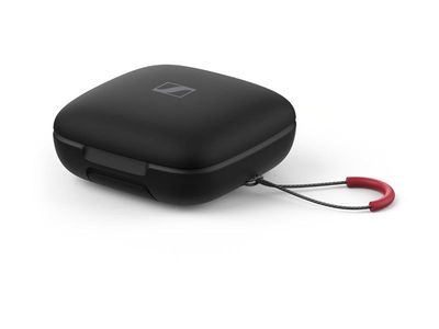 Sennheiser MOMENTUM Sport - True wireless-hodetelefoner med mikrofon - i øret - Bluetooth - aktiv støydemping - svart