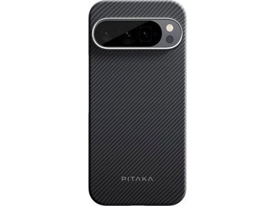 Pitaka MagEZ Case 5 til Google Pixel 9 Pro XL Black/Grey Twill (GPPB2402)