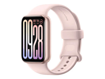 Xiaomi Smart Band 9 Pro - Aktivitetssporer med stropp - TPU - håndleddstørrelse: 135-205 mm - display 1.74" - Bluetooth - 24.5 g - rosagull