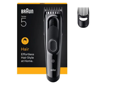 Braun HC5510, Svart, 3 mm, 2,4 cm, Hode, Batteri, 50 min
