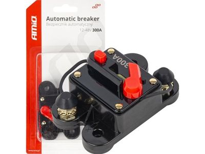 AMiO automatisk bil-sikring 300A 12V 24V 48V AMIO-03832