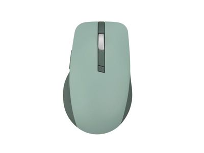 ASUS SmartO Mouse MD200 Silent Plus, Ambidextrous, Optical, RF Wireless + Bluetooth, 4200 DPI, Green