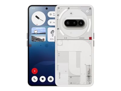 Nothing Phone (3a) - 5G smarttelefon - dobbelt-SIM - RAM 8 GB / Internminne 128 GB - OLED-display - 6.77" - 2392 x 1080 piksler (120 Hz) - 3x bakka...