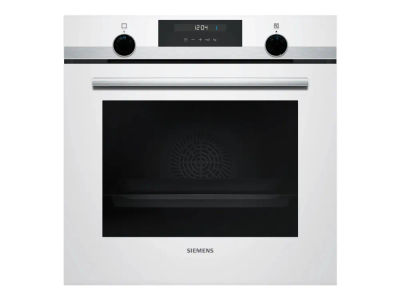 Siemens iQ500 HB517GCW1S - Ovn - innebygd - fordypning - bredde: 56 cm - dybde: 55 cm - høyde: 58.5 cm - med selvrens - Klasse A - hvit