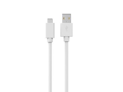 Sinox USB C til USB A kabel. 1m. Hvid