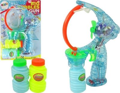 LeanToys såpeboblepistol 24 cm med lys og lyd