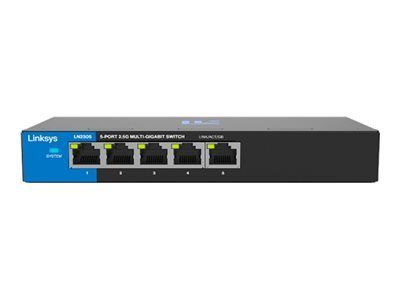 Linksys LN2305-KE - Switch - ikke-styrt - 5 x 2.5GBase-T - stasjonær, veggmonterbar