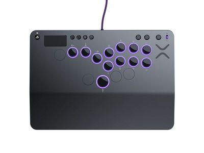 Turtle Beach Victrix Pro KO Leverless Fight Stick, Slåssespak, PC, PlayStation 4, PlayStation 5, Makroknapp, Digitalt, Koblet med ledninger (ikke t...