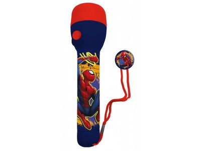 SPIDERMAN lommelykt med LED-lys