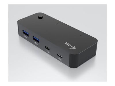 I-TEC UNIVERSAL KVM HUB 2X USB-C + 2X USB-A 3.0-PORT