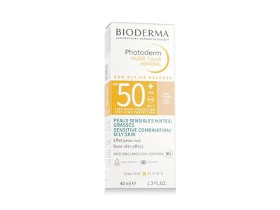 Bioderma Photoderm Nude Touch Mineral SPF 50+ PA++++ (Very Light) 40 ml