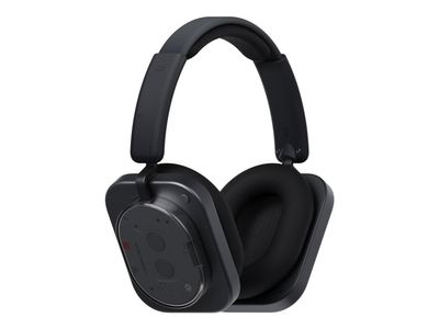 Nothing Headphone (1) - Hodetelefoner med mikrofon - full størrelse - Bluetooth - trådløs, kablet - aktiv støydemping - 3,5 mm jakk, USB-C - svart