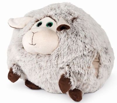 Owieczka kudde och plyschvärmare för händer Cozy Noxxiez HW705-2