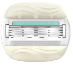 Gillette Venus Comfortglide Sensitive, Kvinner, Gillette, Vinus Comfortglide, Blå, Hvit, 6 stykker