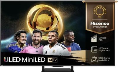 Hisense 55U7Q PRO, 139,7 cm (55"), 3840 x 2160 piksler, ULED, Smart TV, Wi-Fi, Svart