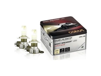 Osram Night Breaker Led Vintage H4 ECE +330% - sæt