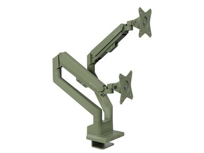 Arozzi Alzare Neo Duo - Gas Spring Monitor Arm - Forest Green
