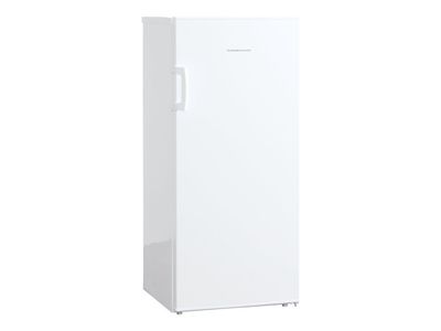 Scandomestic FRF127WE - Fryser - stående - bredde: 54.5 cm - dybde: 59.5 cm - høyde: 125 cm - 127 liter - Klasse E - hvit