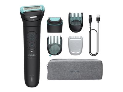 Philips Bodygroom Series 7000 BG7470 - Trimmer - sladdlös - svart