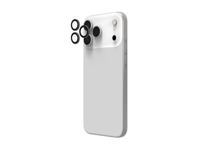 ZAGG InvisibleShield Premium GL - Linsebeskytter for mobiltelefon - sølv - for Apple iPhone 15 Pro, 15 Pro Max, 16 Pro, 16 Pro Max, 17 Pro, 17 Pro Max
