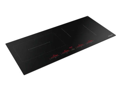 Faber SLIM 94 KL, Sort, Innebygget, 90 cm, Sonebasert induksjon, Glass, 4 zone(s)
