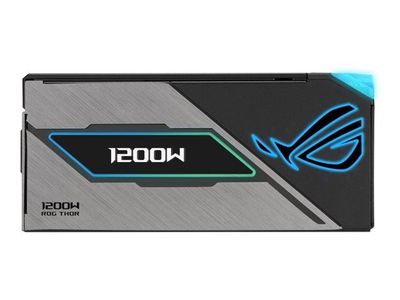 ASUS ROG ROG Thor Platinum III - Nätaggregat (intern) - ATX12V 3.1 - 80 PLUS Platinum - AC 100-240 V - 1200 watt - aktive PFC - svart