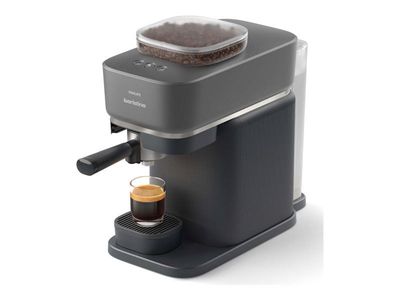 Philips BAR300/60, Espressokone, 1,2 L, Kahvipavut, Sisäänrakennettu jauhin, musta